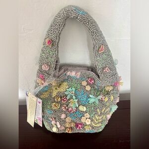 Embellished/ Beaded Floral Bag